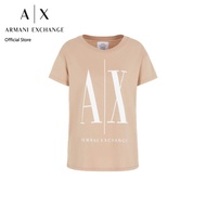 AX Armani Exchange เสื้อยืดผู้หญิง รุ่น AX 8NYTCX YJG3Z0748 - สีเบจ