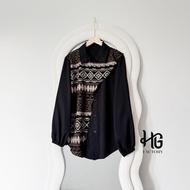 KEMEJA Aurora Shirt - Women's patterned shirt Women's vest shirt Women's top/ Women's shirt/ Latest/