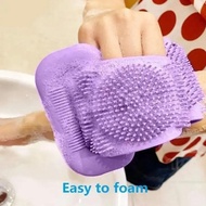 Silicone Bath Towel Long Strip Silicone Bath Tool H6e4