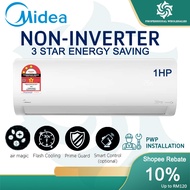 Midea New R32 1hp~2.5hp Air Cond Air Conditioner 冷气机 Aircond Penyaman Udara