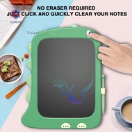CAE| Children Drawing Tablet Lightweight Drawing Board for Kids Dinosaur Shape Lcd Writing Tablet Toy Kids Color Drawing Pad with Pen Drop-resistant Kids Doodle Board Drawing