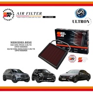 [Ready Stock] K&N USA High Performance Air Filter Mercedes Benz C43 AMG / E43 AMG / GLC43 AMG 3.0L V