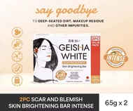 GEISHA White Instense Whitening Soap 65g x 2