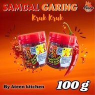 READYSTOCK SAMBAL BILIS GARING ATEEN SAMBAL BILIS ATEEN SAMBAL BILIS KRUK KRUK READY TO EAT FOOD