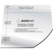 AVID 黑膠唱盤調整尺規(鏡面材質)