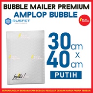 BUBBLE ENVELOPE 30CM X 40CM - BUBBLE MAILER - BUBBLE PACKING HELLO PREMIUM WHITE MATTE