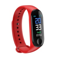 Running Pedometer M3 Plus Blood Pressure Monitor Heart Rate Fitness Tracker Smart Bracelet Counter Waterproof Pedometers Tslm1