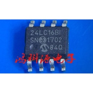5pcs 24LC16BI 24LC16B-I/SN SOP-8 16K Bus Serial EEPROM Chip IC Original