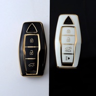 2 3 4 Botton Tpu Car Smart Key Case Cover Keychain for Mitsubishi Outlander 2023 2022 Auto Control Remote Key Holder Accessories