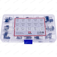 15 Types of Triodes C5027/D880/50N06/BU406/A940/In-Line TO-220 Box