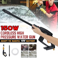 150W Cordless High Pressure Car Washing Gun Handheld Courtyard Water Spray Cleaning Machine Makita 1