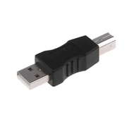 USB A 2.0 to USB B Printer Scanner  Male to Male Data Extension Adapter