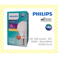 Philips/Cosgo LED bulb Essential 5W ES/E27 WarmWhite/CoolDaylight (NEW)