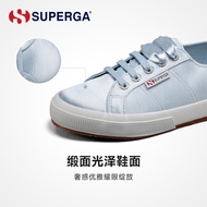 SUPERGA Fashion Trendy Smooth Satin Women's Shoes Flat Casual Shoes Cloth Shoes Women S00DG40
