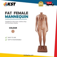 988 Fat Female Mannequin / Plus Size Mannequin / Full Body Mannequin