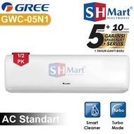 AC GREE 1/2 PK N1A SERIES GWC-05N1 / 05N1 SMART CLEANING GARANSI SERVICE NEW (MEDAN)