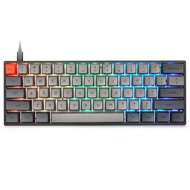 Epomaker SK61S คีย์บอร์ด gaming mechanical keyboard RGB Bluetooth 2 โหมด 68 Keys Gateron Optical Swi