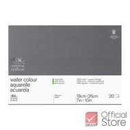 Winsor&Newton สมุด สมุดกระดาษวาดสีน้ำ 300G 20SH 18x26 cm. จำนวน 1 เล่ม