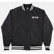 Thrasher Dugout Jacket Mag Logo-Black