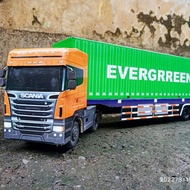 miniatur truk kontainer scania