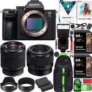 Sony a7III Full Frame Mirrorless Camera ILCE-7M3KB with 2 Lens SEL2870 FE 28-70mm F3.5-5.6 OSS and S