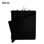 Selens 75x90cm Stainless Black Flag Panel Cloth for Photography Accessories Camera Video Studio