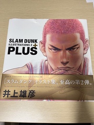 SLAM DUNK ILLUSTRATIONS 2 PLUS 井上雄彥 畫集 封面有損 內頁無問題