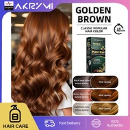 AKRYMI AUGEAS HAIR DYE SHAMPOO 500ML (GOLDEN BROWN) HAIR COLORING Haircare