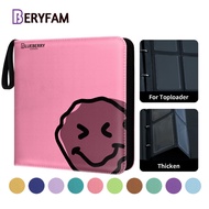 BERYFAM Toploader Binder Album Card Black Binder 240Pocket Trading Cards Pokemon Blueberry Series To