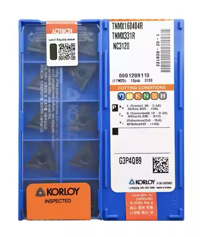 KORLOY TNGG160402 TNGG160404 TNMX160404R TNMX160404L TNMX160408R TNMX160408L-SH NC3225 NC3120 X343 C