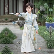 Ancient Costume Hanfu Boy Tang Costume Ancient Style Chinese Handsome Boy Chinese Children Young Mas