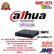 DAHUA DH-XVR1B04-I/T 4CH TWO WAY 2MP