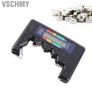 vschmy Digital Battery Capacity Gauge Tester Universal DC N AAA AA 9V 1.5V Button Cell Analyzer for 