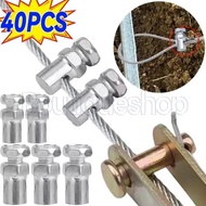 Metal Throttle Cable Clamp - Steel Wire Rope Fixing Buckles - E-Bike Flameout Cable Adjustment Fixat