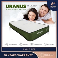 PREMIUM Single Mattress Synthetic Latex 6 INCH 5 INCH Knitted Mattress Tilam Bujang【Uranus by Dr.Bed