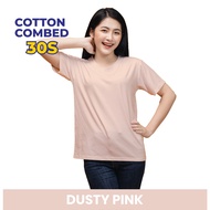 Dusty Pink Plain T-shirt / Plain T-shirt 100% cotton combed 30s Plain T-shirt/ premium Plain T-shirt