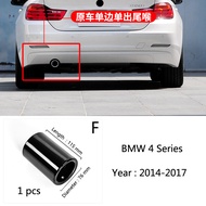 AHKLO ชุด X1 3GT สำหรับ BMW 1 2 3 4 5ชุด F22 F20 F30 F32 F34 F36 F10 F48แต่งรถฝาครอบท่อท่อไอเสียด้าน