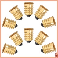 10PCS E14-E12 Converter Lamp Holder - Light Bulb Adapter - Screw Socket Base Converter for LED Bulbs