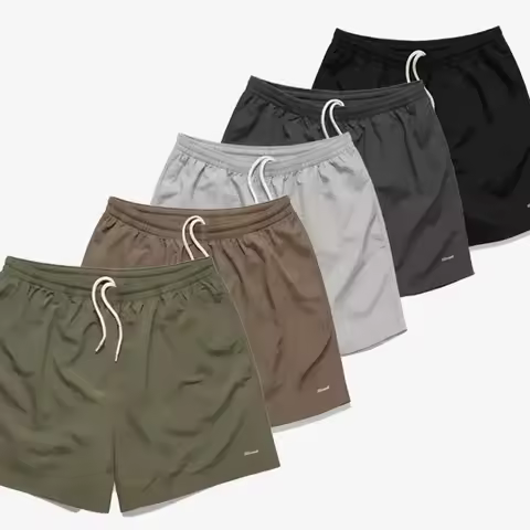 JJJJOUND joint nylon solid color classic quick-drying shorts drawstring loose sports beach pants men