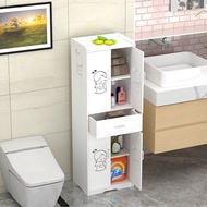 Bathroom waterproof storage cabinet, bathroom floor storage rack, bathroom cabinet, hall corner cabinet, storage cabinet