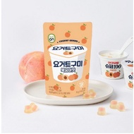 Korea Yakult's new name HY Yogurt Gumi Jelly Peach Flavor (8x50g)