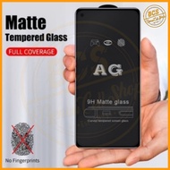 BCS - Tempered Glass Black Matte Anti Glare Vivo Y19s Y19S PRO V40 Lite Y18 IQOO Z9 5G IQ00 Z9X Y29S