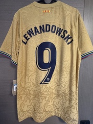 Nike FC Barcelona 23/24 主場球衣 (球員版）Lewandowski 9 M碼