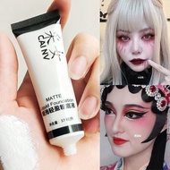 【q2r7yf6m13.my】 舞台粉底调和COS调色白色粉底液调和剂纯白调白小麦戏曲超白Stage foundation make-up and COS color matching white f