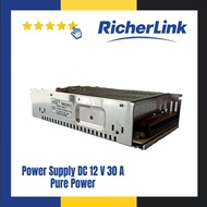Power Supply 12 VOLT - 30 Ampere (CCTV, LED)