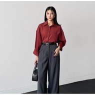 KEMEJA Preloved ecinos - Summer oversized Shirt/oversized Shirt/ecinos Shirt/ecinos Top/formal Shirt