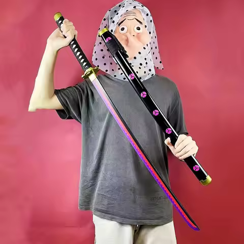 41inch Roronoa Zoro Katana Sword Anime Zoro Cosplay Prop Ninja Knife Original Samurai Sword Real Siz