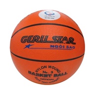 Geru Rubber Basketball B3 Genuine Cheap Basketball Student Basketball Included [Grid Accessories]