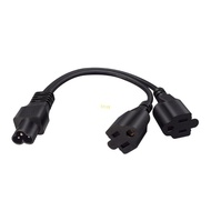 btsg 30Cm IEC320 C6 To NEMA 2X 5-15R Adapters Cable 1Ft Length For Efficient Power Sharing