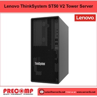 [BACK TO BACK ORDER] Lenovo ThinkSystem ST50 V2 Tower Server (E-2324G.8GB) (7D8JA00WAP)